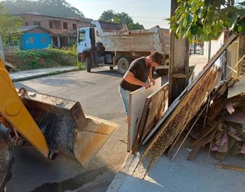 “Guaramirim, Cidade Limpa’’ na Ilha da Figueira e Figueirinha