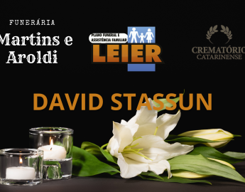 Plano Leier e Funerária Martins e Aroldi informam o falecimento de David Stassun