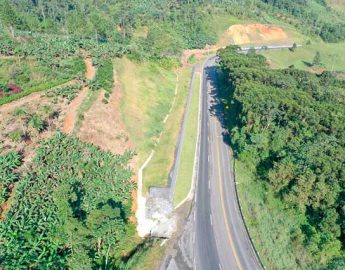 Dnit conclui obras emergenciais na Serra de Corupá causadas pelas chuvas