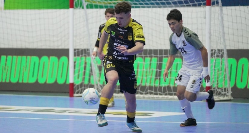 Futsal: Jaraguá sub-19 bate o Nagoya-JAP e se classifica na Copa do Mundo