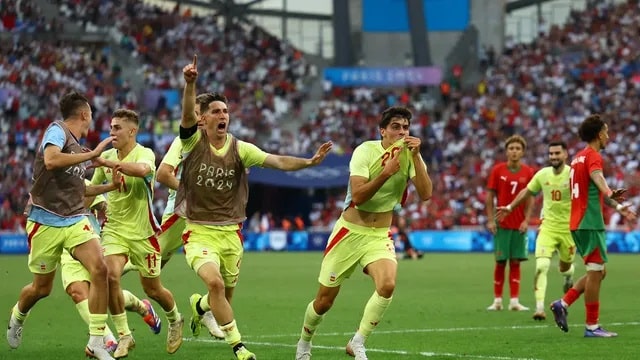 Futebol: Espanha bate o Marrocos e vai à final das Olimpíadas