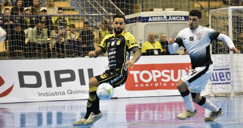 Futsal: Jaraguá bate o recorde de público da LNF contra o Corinthians