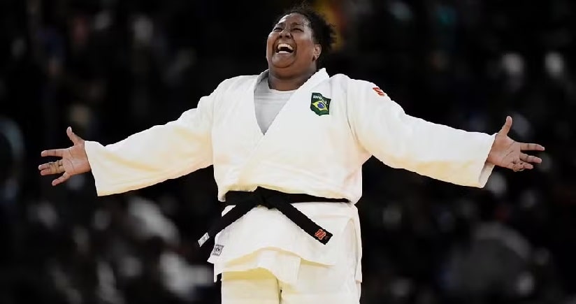 Judô: Beatriz Souza vence israelense e conquista medalha de ouro