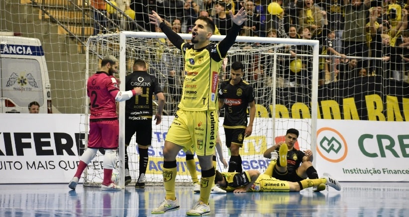 Futsal: Liga Nacional fecha 19ª rodada nesta terça-feira (13)