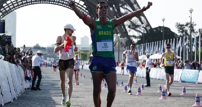 Marcha Atlética: Caio Bonfim faz história e conquista a prata nas Olimpíadas de Paris