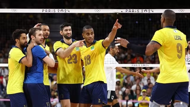 Vôlei: Brasil bate o Egito e avança às quartas de final das Olimpíadas