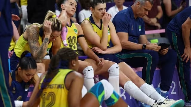 Vôlei: Brasil perde para os EUA e está fora da final das Olimpíadas de Paris