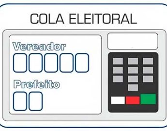 Justiça eleitoral sugere levar “cola” escrita à urna eletrônica