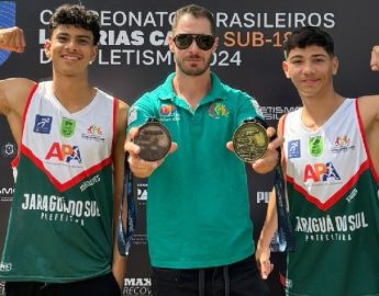 Atletismo: Atleta de Jaraguá do Sul é medalha de ouro no brasileiro sub-18