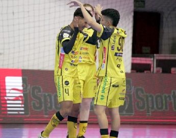 Futsal: Jaraguá sub-20 vence São José e abre vantagem nas oitavas de final