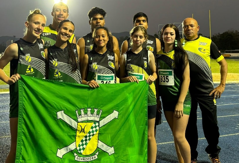 Olesc: Schroeder fecha participação no atletismo na competição estadual