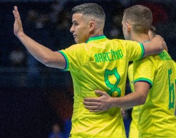 Futsal: Brasil enfrenta a Costa Rica pelas oitavas de final da Copa do Mundo