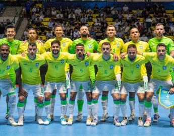 Futsal: Seleção Brasileira vence o Uzbequistão em amistoso preparatório