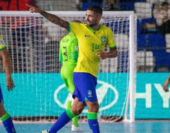 Futsal: Seleção Brasileira está nas quartas de final da Copa do Mundo