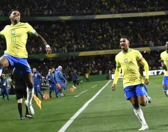 Futebol: Brasil derrota o Equador em Curitiba e volta a vencer nas Eliminatórias