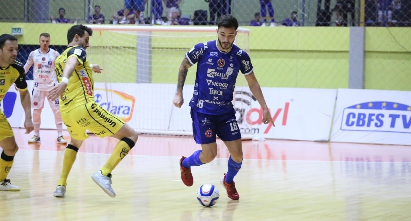 Futsal: Líder, Jaraguá enfrenta o Criciúma em casa pela Série Ouro