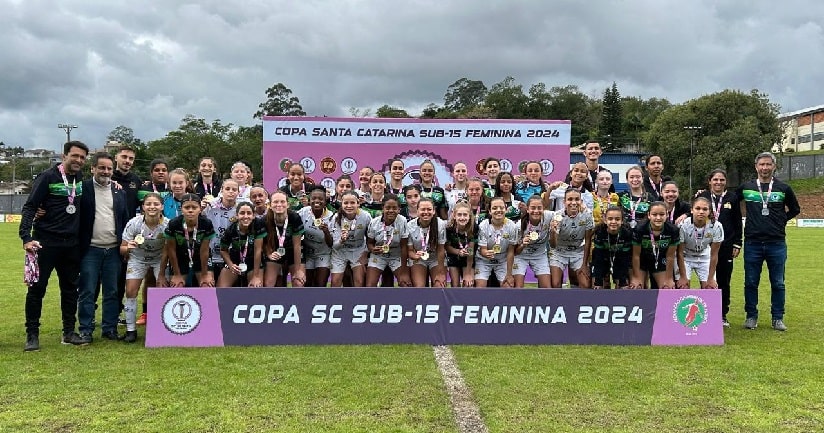 Futebol: Criciúma vence Meninas de Jaraguá e conquista o título da Copa Santa Catarina