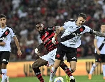 Futebol: Com gols de Gerson e Coutinho, Flamengo e Vasco terminam empatados no Maracanã