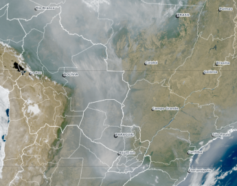 Santa Catarina volta a registrar fumaça vinda da Amazônia e do Centro-Oeste