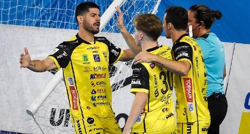 Futsal: Jaraguá fica no empate com o Joaçaba pela segunda rodada