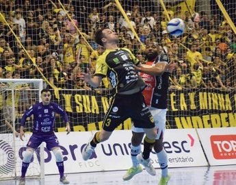 Futsal: Jaraguá é superado pelo Joinville no clássico do estadual