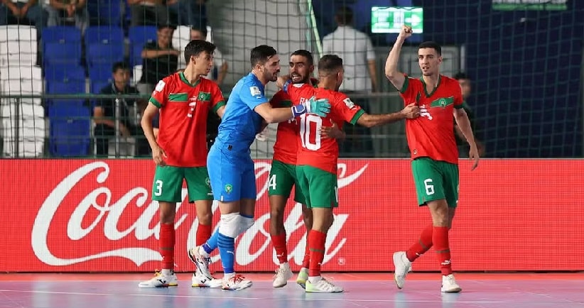 Futsal: Marrocos elimina Irã e enfrenta o Brasil nas quartas de final da Copa do Mundo