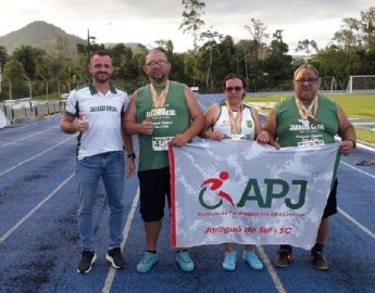 Atletismo: Jaraguaenses conquistam nove medalhas na Taça Santa Catarina