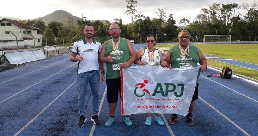 Atletismo: Jaraguaenses conquistam nove medalhas na Taça Santa Catarina