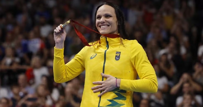 Paralimpíadas: Carol Santiago vence os 100m livre S12 e conquista terceiro ouro