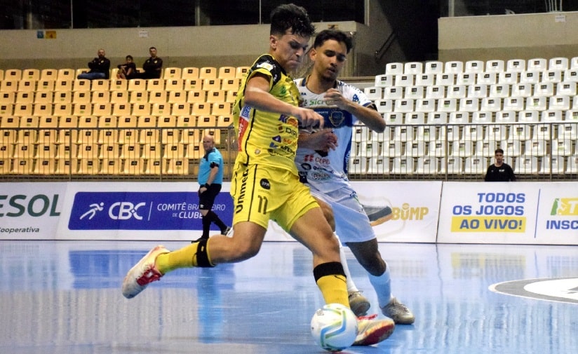 Futsal: Jaraguá sub-20 é superado pelo Pato na Talentos LNF