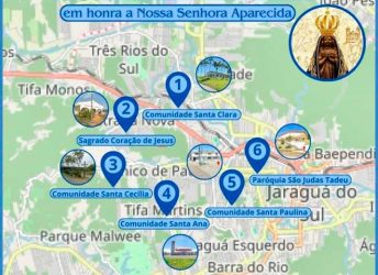 Paróquia São Judas fará carreata e missa em honra à padroeira do Brasil