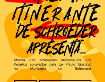 Inauguração do Cinema Itinerante e produções audiovisuais em Schroeder