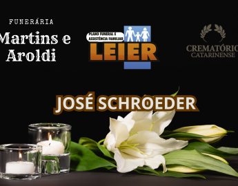 Plano Leier e Funerária Martins e Aroldi informam o falecimento de José Schroeder