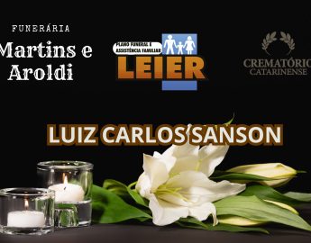 Plano Leier e Funerária Martins e Aroldi informam o falecimento de Luiz Carlos Sanson