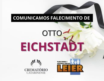 Plano Leier informa o falecimento de Otto Eichstadt