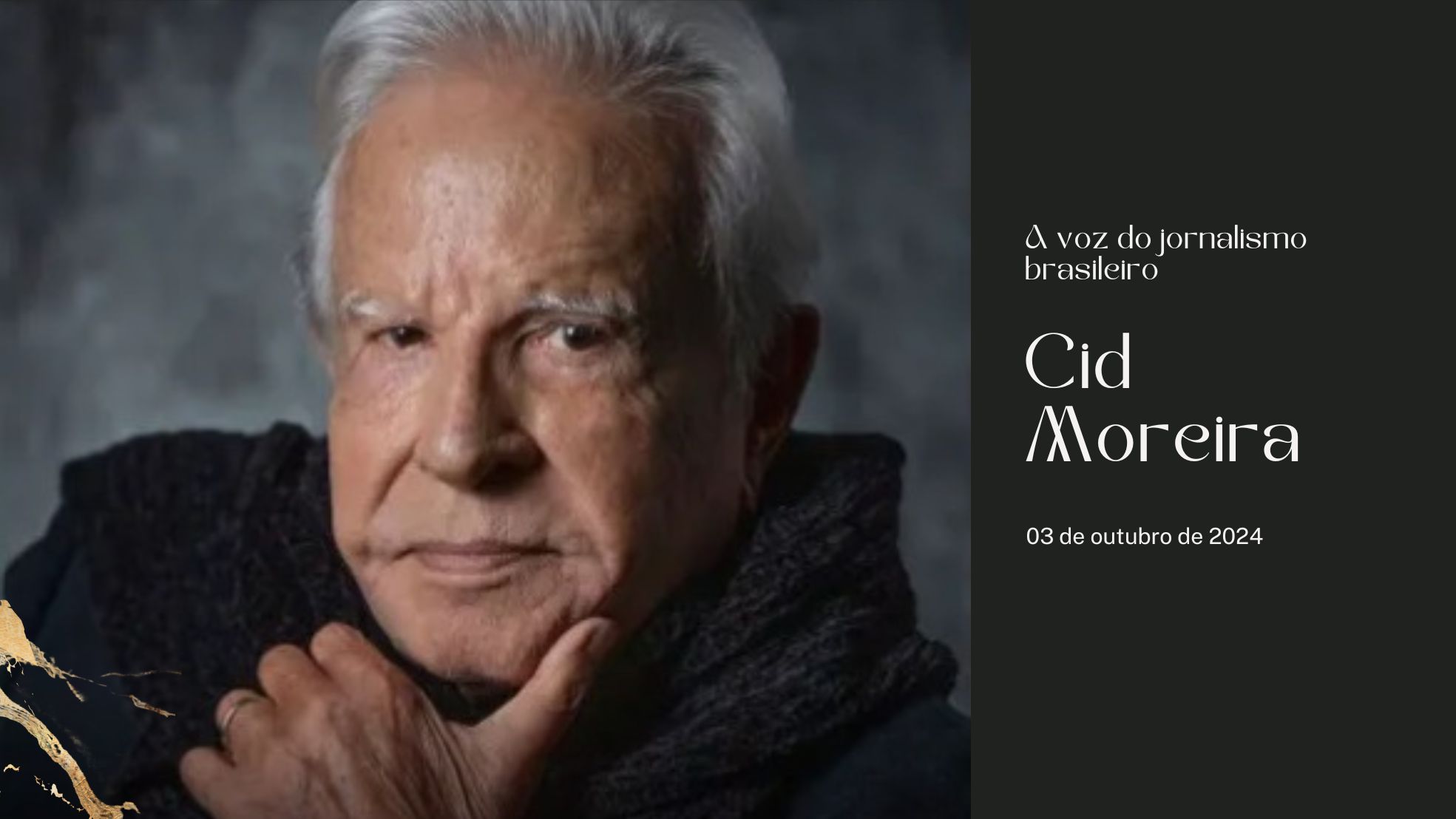 Morre Cid Moreira: o ícone do jornalismo brasileiro