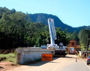 Ponte entre Jaraguá e Schroeder será liberada ao tráfego no final deste mês