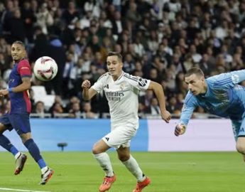 Futebol: Com golaço de Raphinha, Barcelona goleia o Real Madrid no Santiago Bernabéu