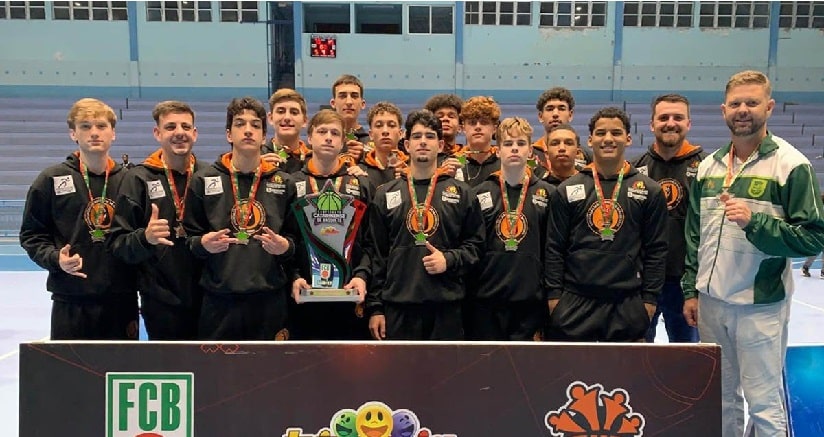 Basquete: Jaraguá do Sul conquista o vice-campeonato do estadual sub-17