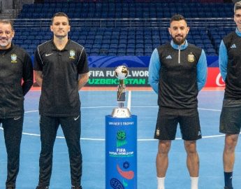 Futsal: Brasil e Argentina disputam a final da Copa do Mundo na Ásia