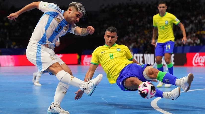 Futsal: Com destaque jaraguaense, Brasil é hexacampeão da Copa do Mundo