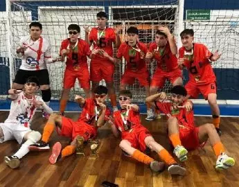 Futsal: Projeto Pequenos Gigantes conquista o título da Copa Dipil sub-17