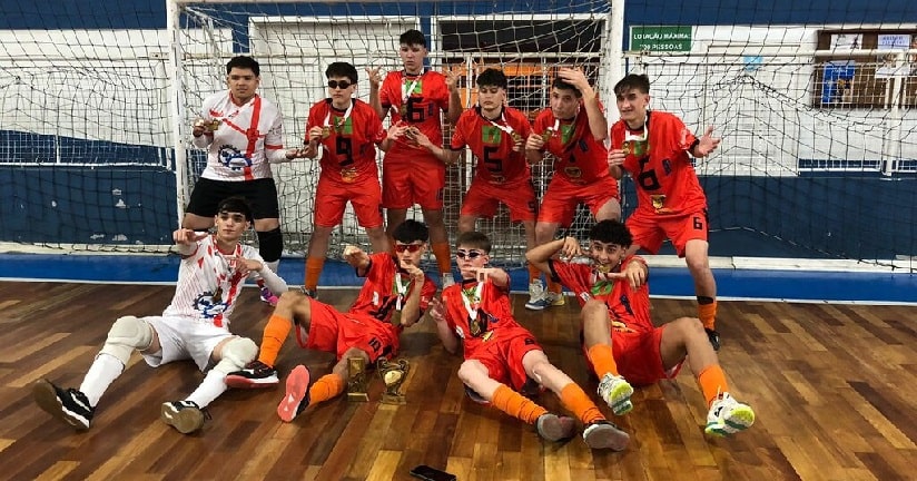 Futsal: Projeto Pequenos Gigantes conquista o título da Copa Dipil sub-17