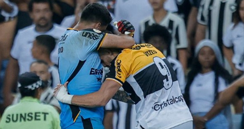 Futebol: Com gols e emoção no final, Botafogo e Criciúma empatam no Maracanã