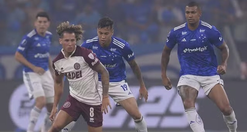 Futebol: Cruzeiro sai na frente, mas cede empate ao Lanús na primeira semifinal da Sula