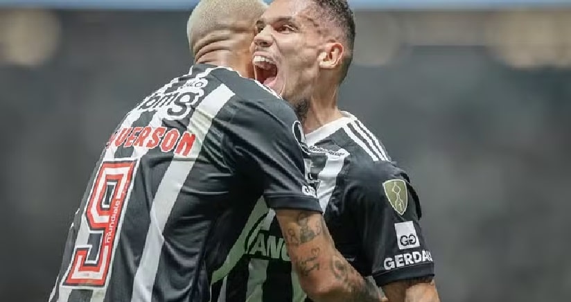 Futebol: Com brilho de Deyverson, Atlético-MG goleia River Plate na semifinal da Libertadores