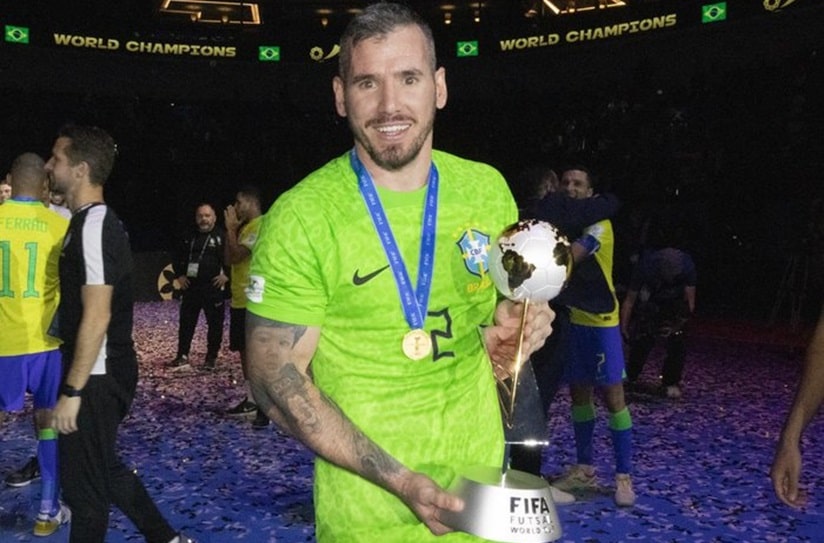 Futsal: Goleiro que “pagou” para jogar Copa do Mundo voltará a atuar no Brasil