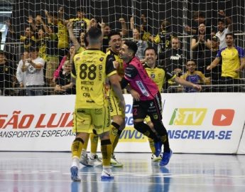 Futsal: Jaraguá chega ao terceiro lote de ingressos para jogo contra Carlos Barbosa