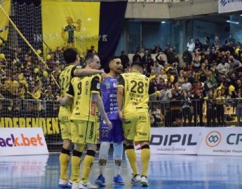 Futsal: Jaraguá goleia o Corinthians pelas oitavas de final da LNF