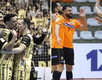 Futsal: LNF divulga as datas de Jaraguá x Carlos Barbosa pelas quartas de final